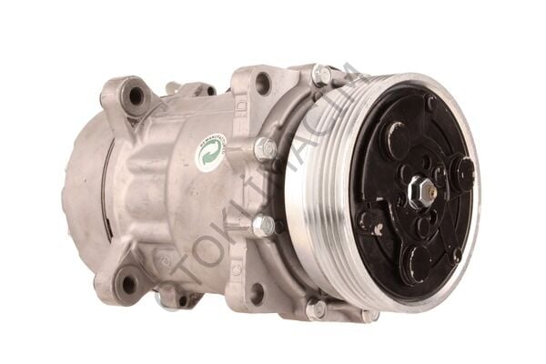 Sanden SD7V16 Klima Kompresörü - 6PK 120mm - VW Bora, Golf 4, Audi A3, Seat Leon Uyumlu