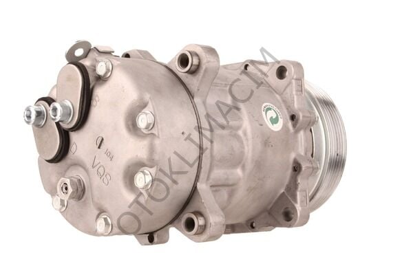 Sanden SD7V16 Klima Kompresörü - 6PK 120mm - VW Bora, Golf 4, Audi A3, Seat Leon Uyumlu