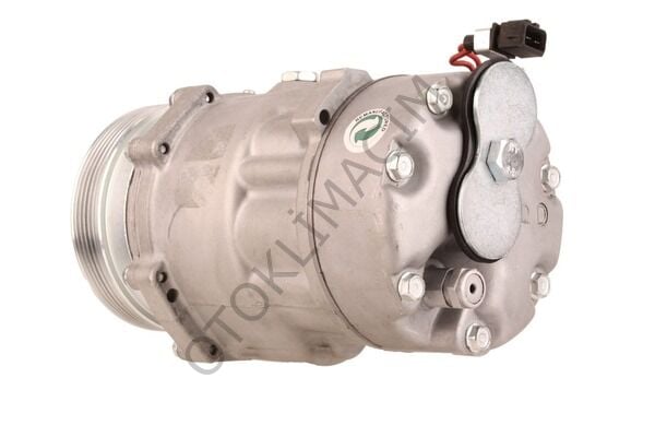 Sanden SD7V16 Klima Kompresör Arka Kapağı (VQD Tip) - 6PK 120mm Uyumlu - Orijinal Kalite