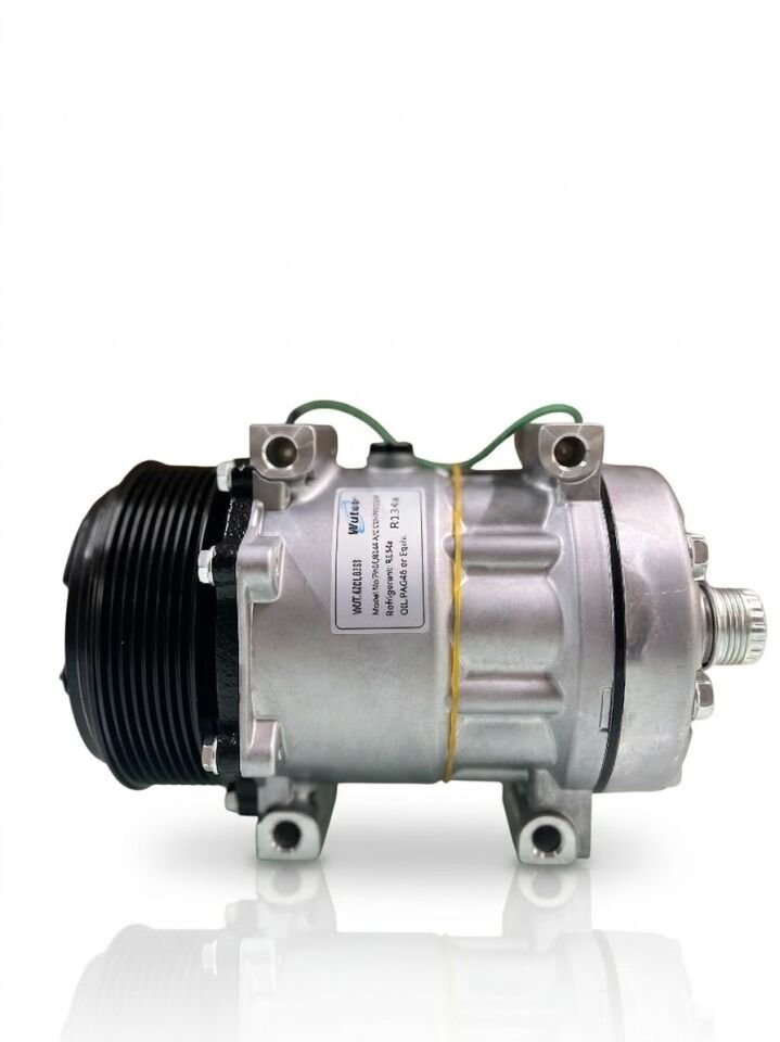 Iveco & New Holland Uyumlu Klima Kompresörü | Wutse 4201.0233 7H15 119mm 24V PV8