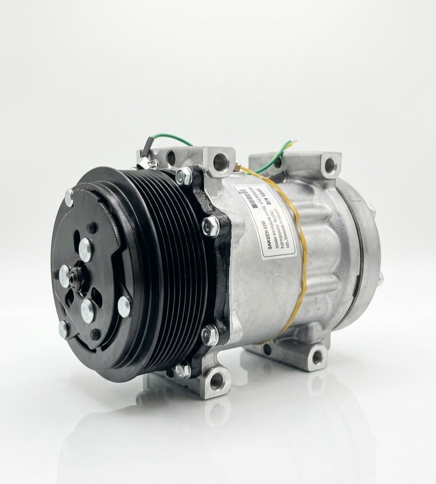 Iveco & New Holland Uyumlu Klima Kompresörü | Wutse 4201.0233 7H15 119mm 24V PV8