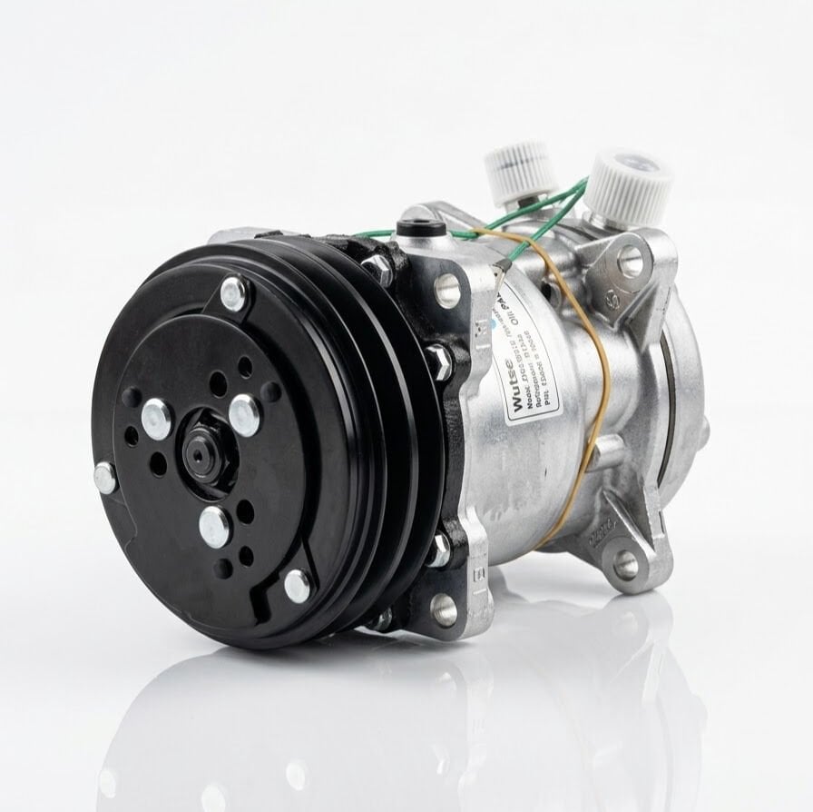 Wutse 4201.0113 5H14 24V A2V Kayış Üstten Çıkış İ-K 132mm Universal Kompresör