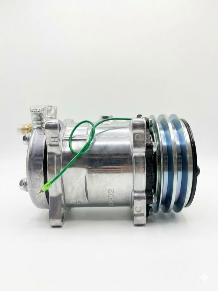 Wutse 4201.0625 5L14 24V A2V Kayış Üstten Çıkış İ-K 132mm Universal Kompresör