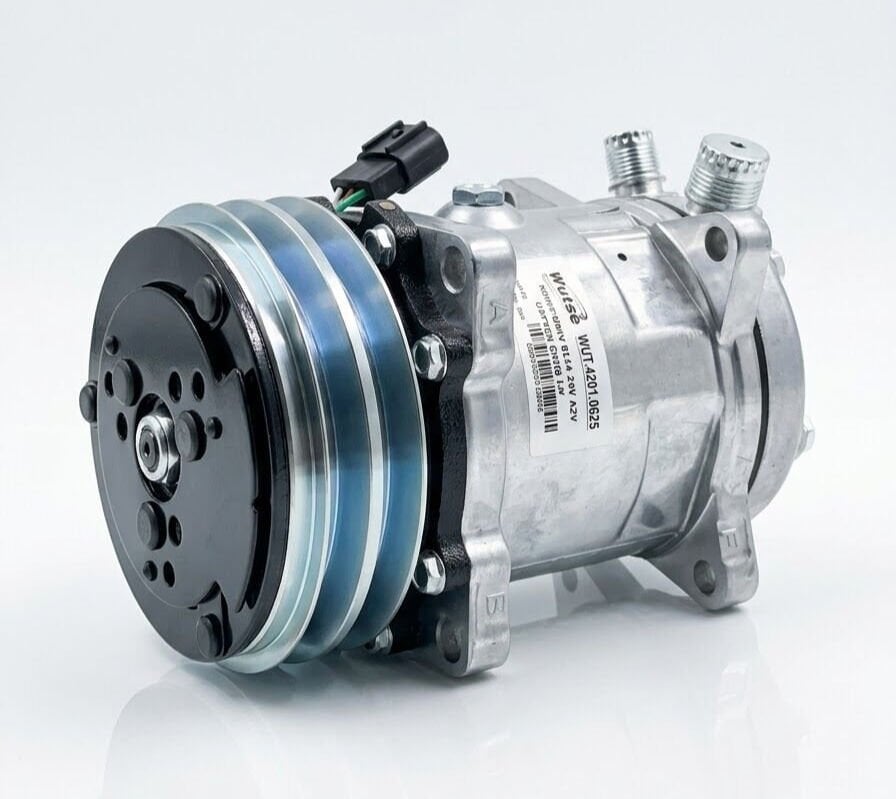 Wutse 4201.0625 5L14 24V A2V Kayış Üstten Çıkış İ-K 132mm Universal Kompresör