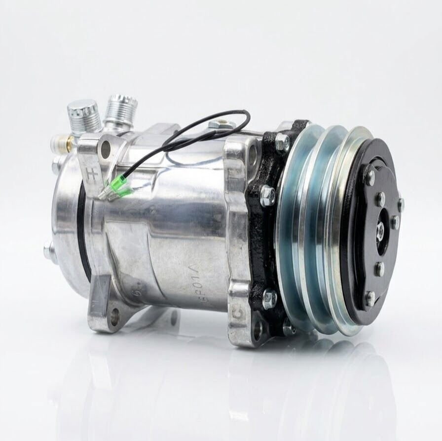 Wutse 4201.0624 5L14 12V A2V Kayış Üstten Çıkış İ-K 132mm Universal Kompresör