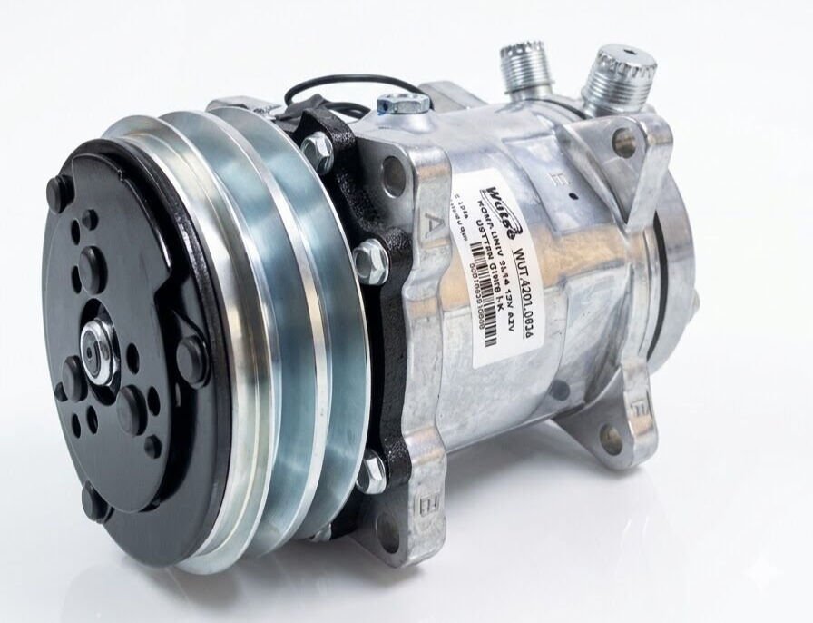Wutse 4201.0624 5L14 12V A2V Kayış Üstten Çıkış İ-K 132mm Universal Kompresör