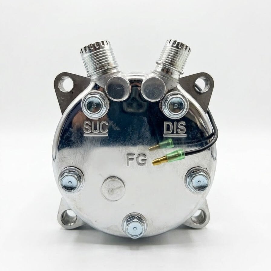 Wutse 4201.0567 5H14 12V 2PK 132mm Üstten Çıkış Universal Kompresör