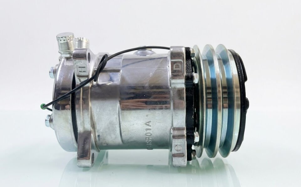 Wutse 4201.0567 5H14 12V 2PK 132mm Üstten Çıkış Universal Kompresör