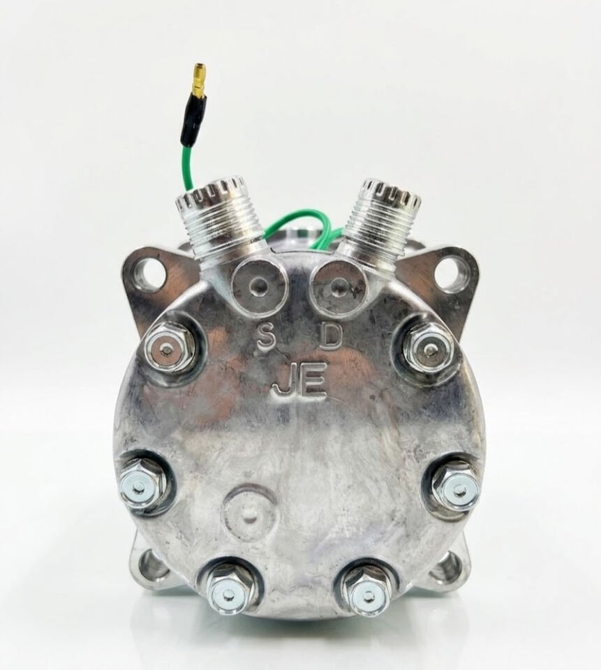 Wutse 4201.0600 7L15 24V A2V Kayış 132mm Üstten Çıkış Universal Kompresör