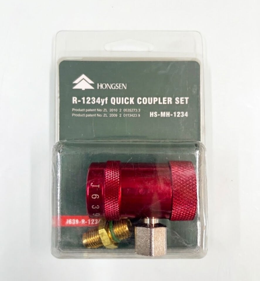HS-MH-1234 R-1234yf Hızlı Bağlantı (Quick Coupler) Rekor Seti